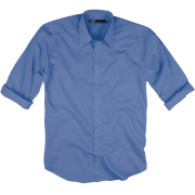 Camisa Trevira Lisa Color Manga Larga Azul Paquete Vela hombre