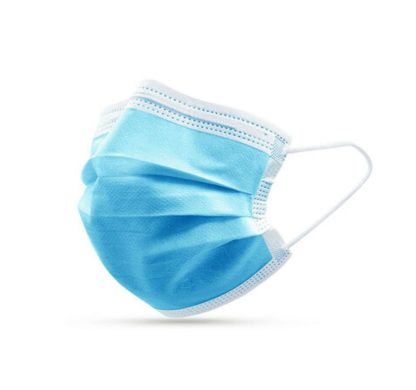 Mascarilla Desechable 3 Pliegues Caja 50 un
