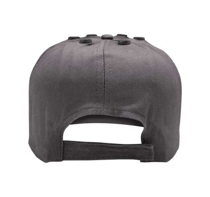 Jockey De Seguridad Isp Bump Cap Cool Gris Vicera Larga - Imagen 3