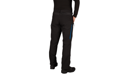 Pantalón Hw Softshell Wolverine Antiácido Negro/Azul - Imagen 4