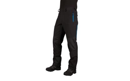 Pantalón Hw Softshell Wolverine Antiácido Negro/Azul - Imagen 3