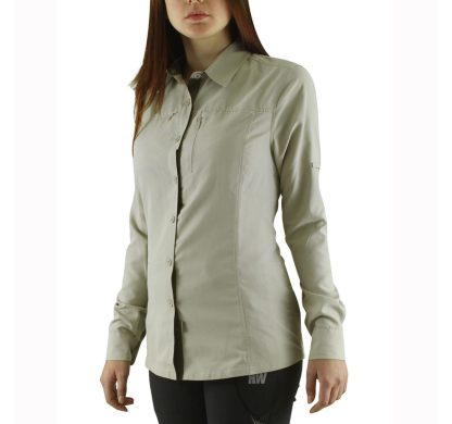 Camisa Hw Arizona Mujer Beige - Imagen 2