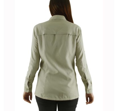 Camisa Hw Arizona Mujer Beige - Imagen 3