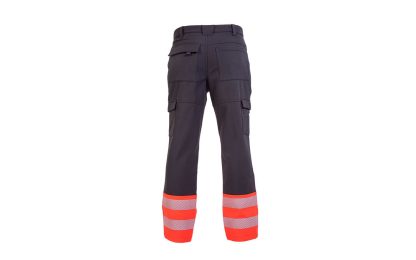 Pantalon Softshell Hw Oklan Rojo Fluor - Imagen 2