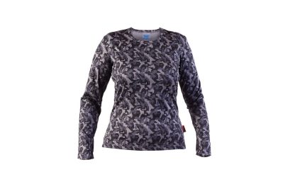 Camiseta Primera Capa Hw Hdx Camo Mujer Negro
