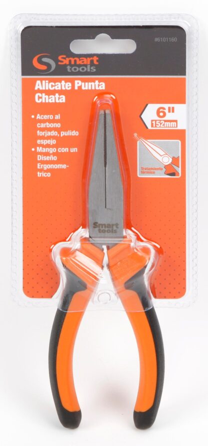 ALICATE PUNTA PLANA DE 6"