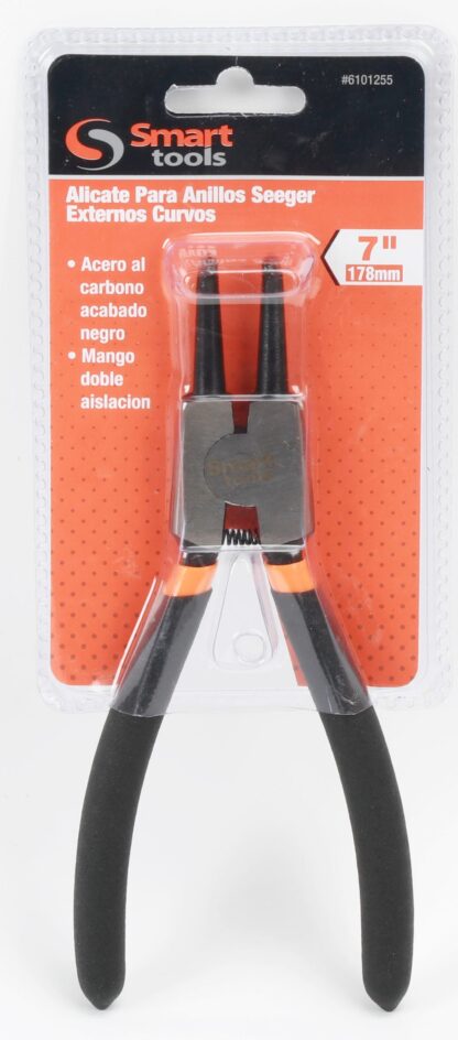 ALICATE P/SEGUROS 7" EXTERIOR CURVO