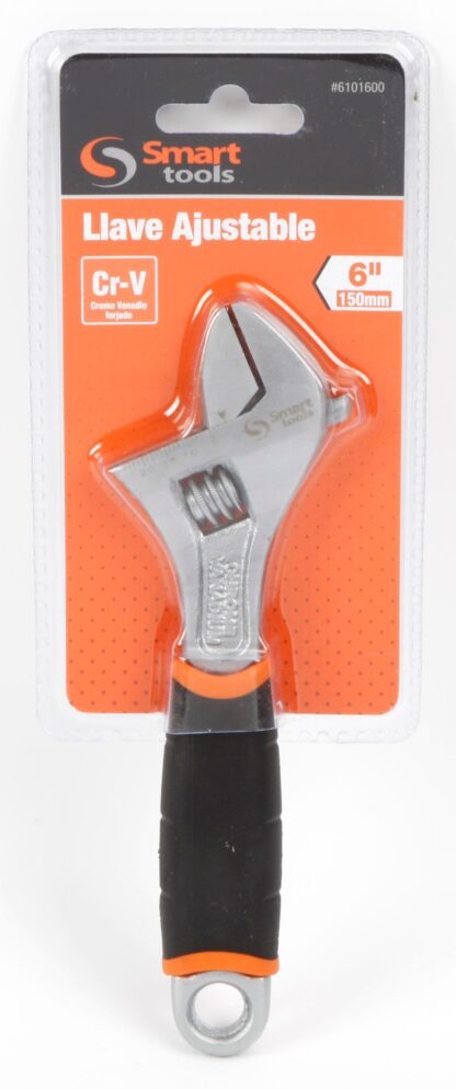 LLAVE FRANCESA DE  6"  NIQUELADA
