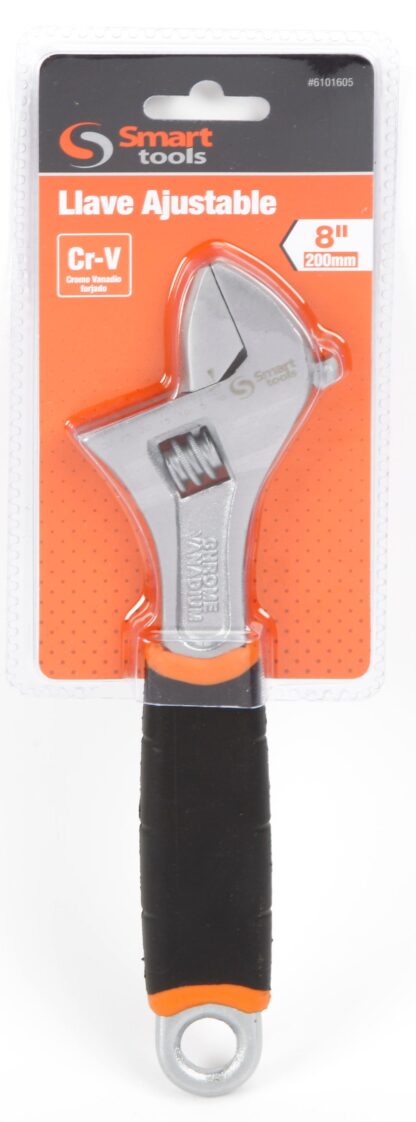 LLAVE FRANCESA DE  8"  NIQUELADA