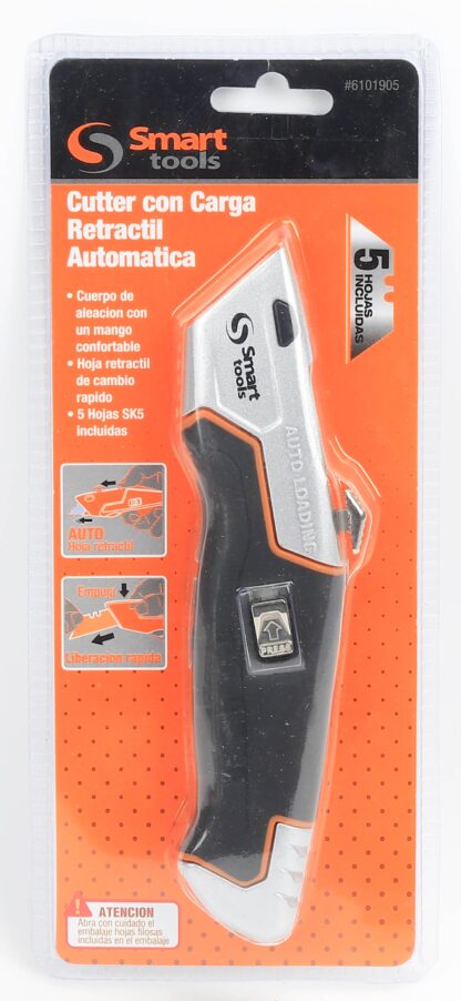 CUCHILLO RETRACTIL GRIS