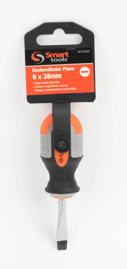 DESTORNILLADOR PLANO 6.0X38 MM. 1/4x1.1/2"