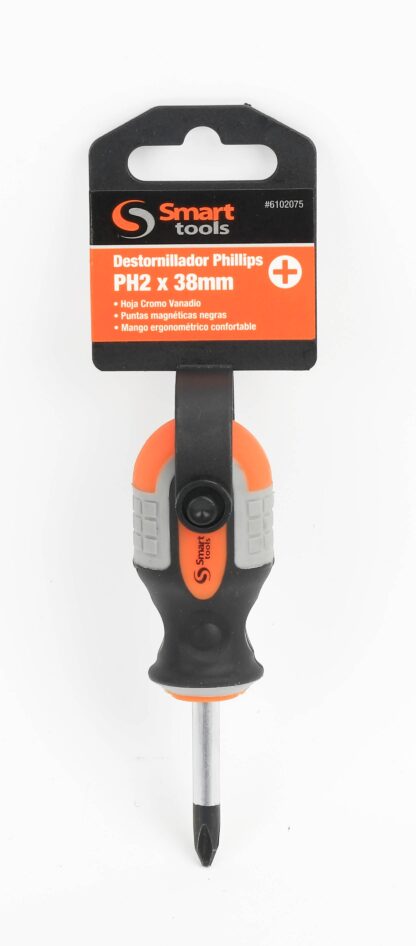 DESTORNILLADOR PHILLIPS PH2x 38 MM M/PLAST.