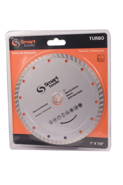 DISCO DIAMANTADO TURBO 7"" X 7.5MM