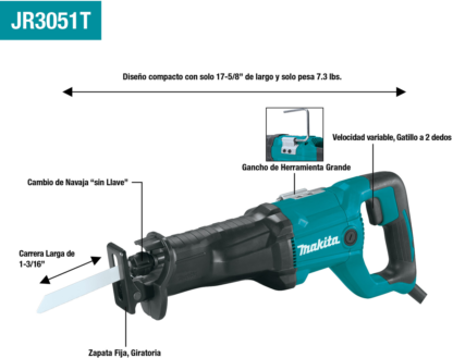 SIERRA SABLE 1.010W.,VEL.VBLE. (JR3050T) - Imagen 3