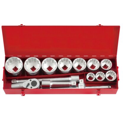 JGO. DADOS []1" 36-80 MM. (8141)