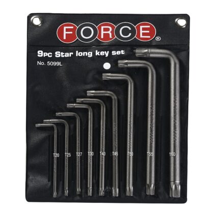 JGO. LLAVES TORX T20-T60  9 PZAS. LARGAS (5099L)