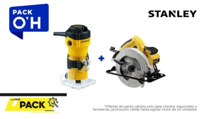 KIT SIERRA SC16 1600W 7.1/4"+REBAJADORA 1/4"550W